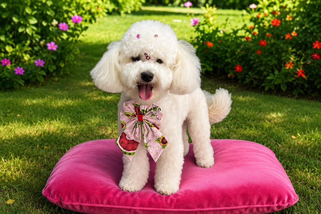 Poodle Toy Blanco Perú